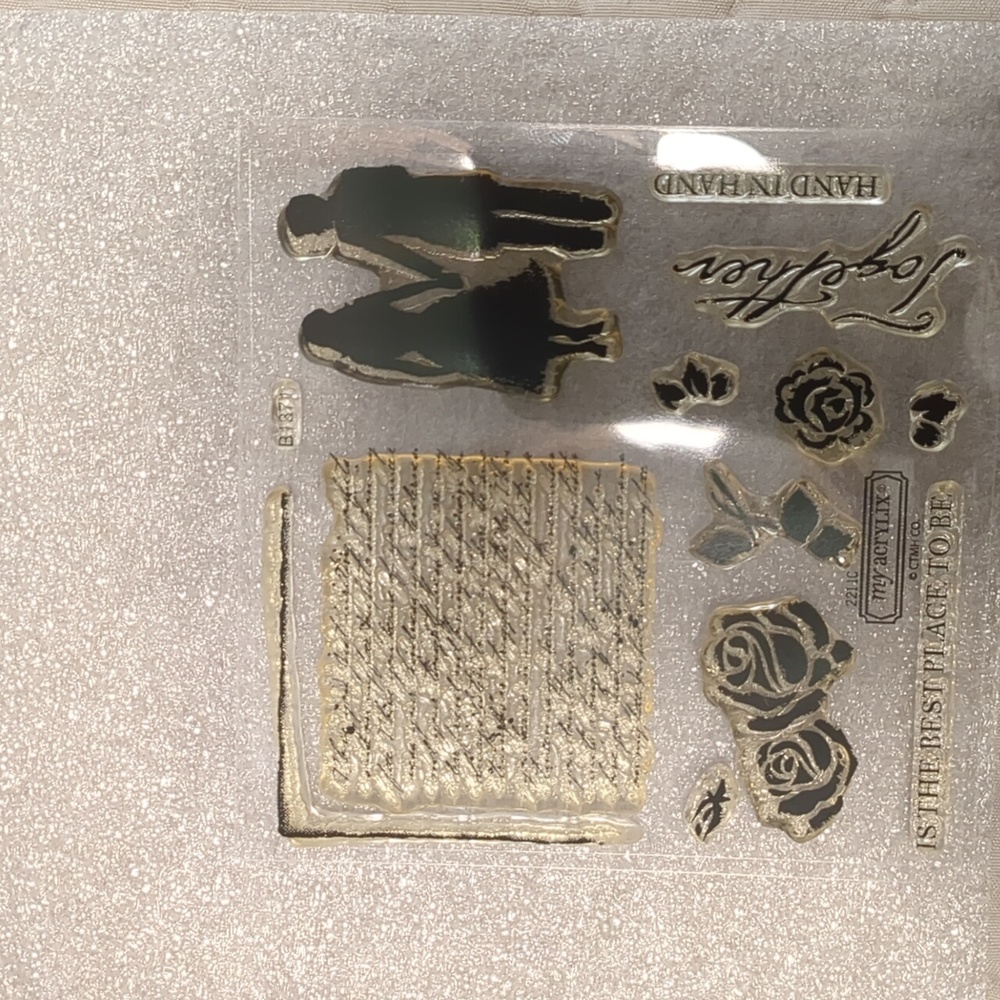Cling stamp set Hand in Hand CTMH/Stampin Up